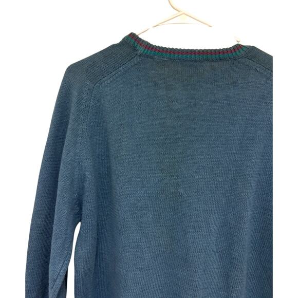 Colours by Alexander Julian Vintage Striped Sweater Linen Cotton Size Small - Picture 4 of 4